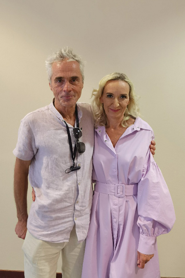 Dr. Sabina Senčar in Srečko Šorli